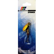 Блешня для риби, обертова, EOS S0011A, вага 5г, колір GS451199